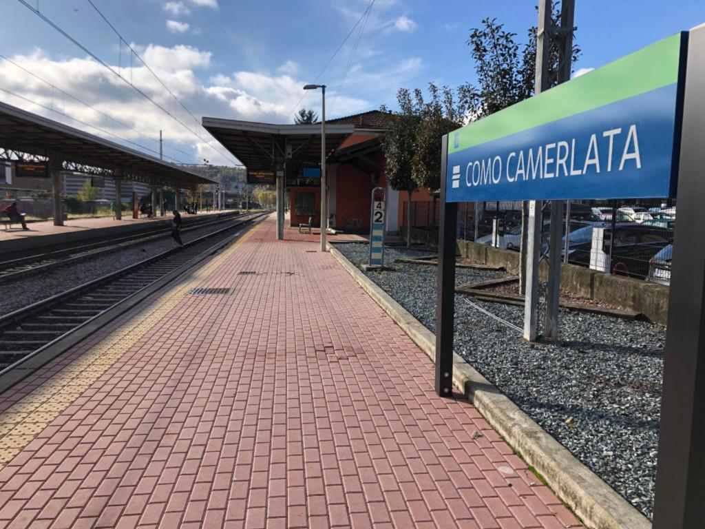 Casina - Self Check In 24H - Como Camerlata Train Station Daire Dış mekan fotoğraf